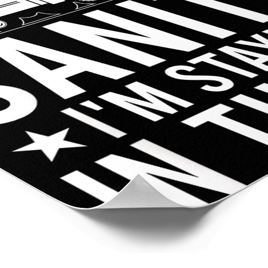 Poster Funny I'm Staying In Tha Van Phasmophobia Gamer Ma (Coin)