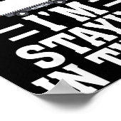 Poster Funny I'm Staying In Tha Van Phasmophobia Gamer Me (Coin)