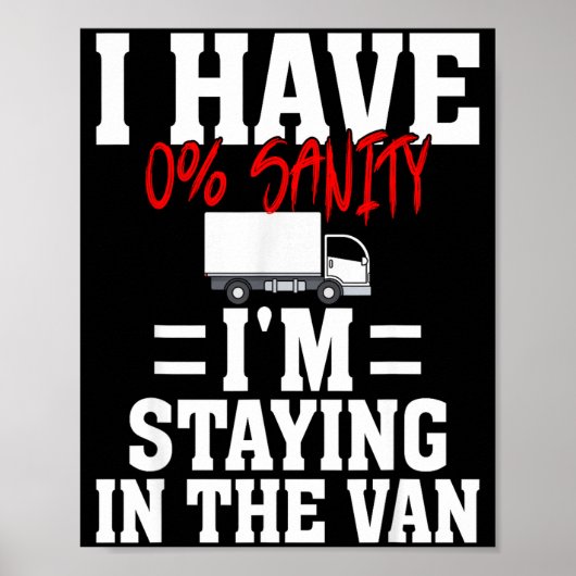 Poster Funny I'm Staying In Tha Van Phasmophobia Gamer Me (Devant)