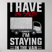 Poster Funny I'm Staying In Tha Van Phasmophobia Man Wome (Devant)