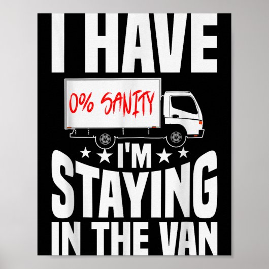 Poster Funny Im Staying In Tha Van Phasmophobia Womens Me (Devant)
