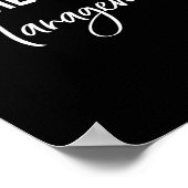 Poster Funny I'm The New Management Cute New Bride Honeym (Coin)