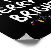 Poster Funny I'm Trying To Feel Merry Xmas Bright Matchin (Coin)