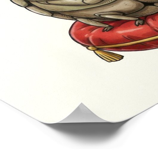 Poster Funny Insect Bug (Coin)