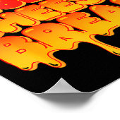 Poster Funny Insert Cheesy Bread Meme Humor Food Lovers (Coin)