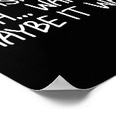 Poster Funny, It Wasn't Me . Sarcastic Joke Tee  (Coin)