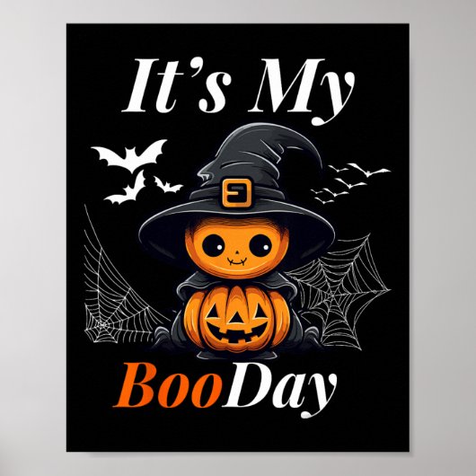 Poster Funny Its My Boo Day (Devant)