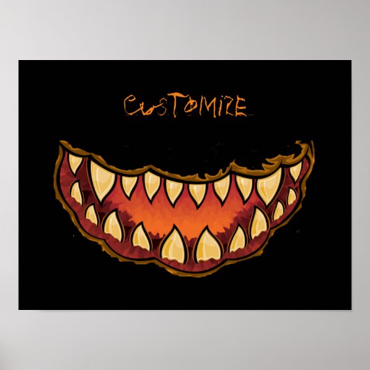 Poster Funny Jack o'lantern Thunder_Cove (Devant)