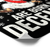 Poster Funny Jesus Born In December Christmas Birthday Hu (Coin)