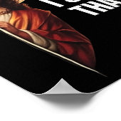 Poster Funny Jesus "I Saw That" Christian meme design (Coin)