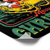 Poster Funny Jesus Santa The Boys Are Back In Town Merry  (Coin)