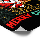 Poster Funny Jesus Santa The Boys Are Back In Town Merry  (Coin)