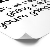 Poster Funny Joke Meme , I Farted That's As Close To Givi (Coin)