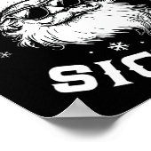 Poster Funny Joyeux Rizzmas Sigmas Enfants Ados École Chr (Coin)