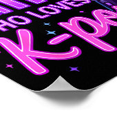 Poster Funny Just A Girl Who Loves K-p  (Coin)