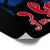 Poster Funny Kamala Harris Comma La Im Parler (Coin)