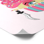 Poster Funny Kawaii Food Art Cute Halloween Cupcake (Coin)