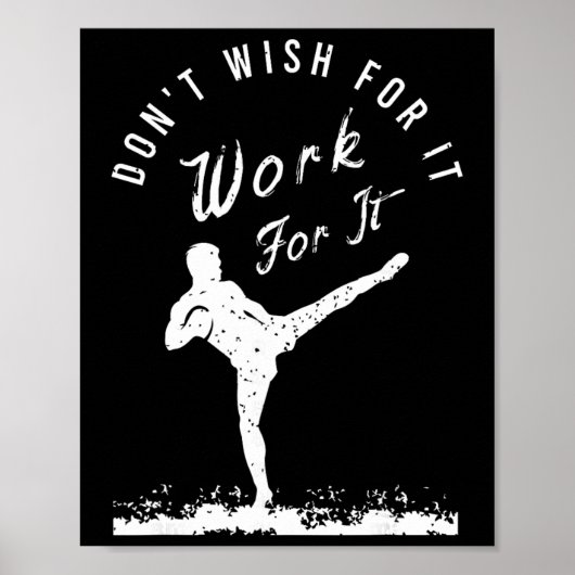 Poster Funny Kickboxing Outfit For A Kickboxer _3  (Devant)