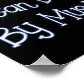 Poster Funny Kids Shirt I Can Do It By Myself Children Bo (Coin)