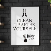 Poster Funny Kitchen Elf Quote