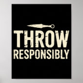 Poster Funny Knife Throwing (Devant)