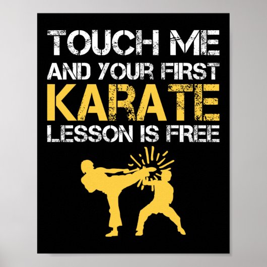 Poster Funny Kyokushin Karate (Devant)