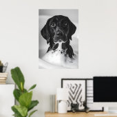 Poster Funny Labrador Bubble Bath Print, Quirky Bathroom (Bureau à domicile)
