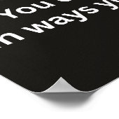 Poster Funny lawyer quote personalized graduation  (Coin)