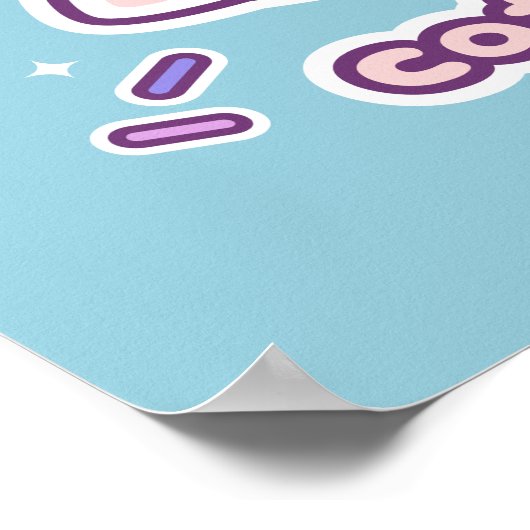 Poster Funny Lazy Cat Pun (Coin)