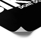 Poster Funny Lazy Quote, Sike Dont Do It, Humor Meme  (Coin)