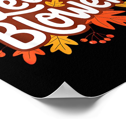 Poster Funny Leaf Blower Fall Costume Couple Halloween Ma (Coin)