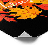 Poster Funny Leaf Blower Fall Couple Halloween Costume Gi (Coin)