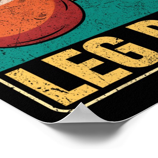 Poster Funny Leg Day Costume Turkey Day Pilgrim Thanksgiv (Coin)