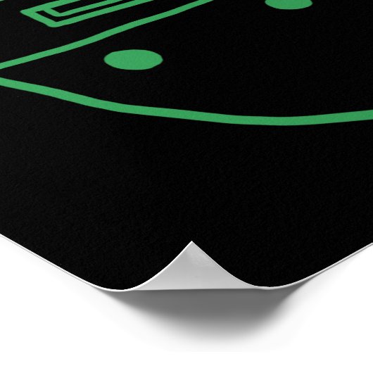 Poster Funny Leprechaun Amateur Sketch meme Irish St Part (Coin)