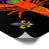 Poster Funny Lets Get Cray Crawfish - New Orleans Funny M (Coin)