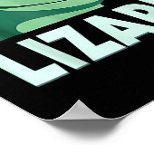 Poster Funny Lizard Lizard Lizard Mème Pour Hommes Femmes (Coin)