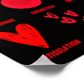 Poster Funny Lsp Speech Language Pathologist Valentines (Coin)