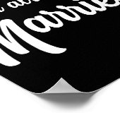 Poster Funny Married Saying No Advice Needed Husband Wife (Coin)