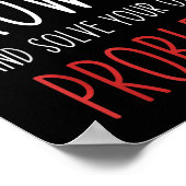 Poster Funny Math Quote Dear Math Teacher Student Meme Fo (Coin)