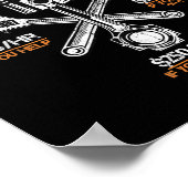 Poster Funny Mécanique Taux horaire Cadeau Chemise Taux d (Coin)