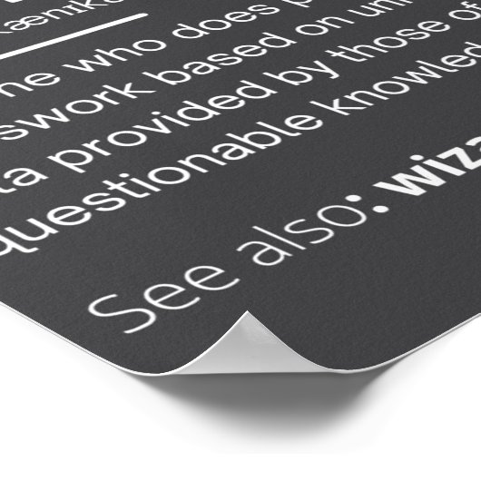 Poster Funny Mechanical Engineer Definition Engineering (Coin)