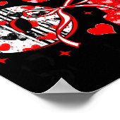 Poster Funny Meme Valentine Six Seven 67 Valentines Heart (Coin)