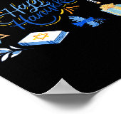 Poster Funny Menorah Hanukkah 2025 Meowzel Chanukah Jewis (Coin)