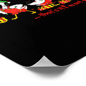 Poster Funny Merry Duckmas Quackmas Pajama Duck Christmas (Coin)