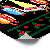 Poster Funny Merry Glizzmas Hot Dogs Family Group Ugly Ch (Coin)