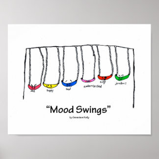 Poster Funny Mood Swings