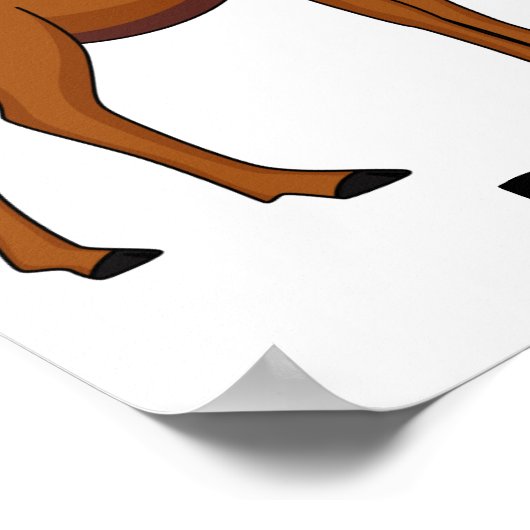 Poster Funny moose (Coin)