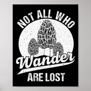 Poster Funny Morel Mushroom
