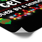 Poster Funny Most Likely To Get Run Over By A Reindeer (Coin)