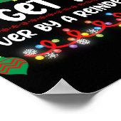 Poster Funny Most Likely To Get Run Over By A Reindeer T (Coin)